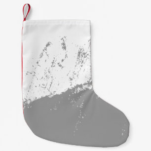 Brushstroke 11 small christmas stocking