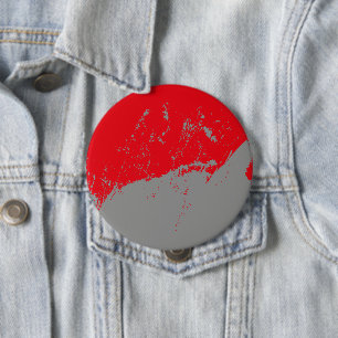 Brushstroke 12 4 inch round button