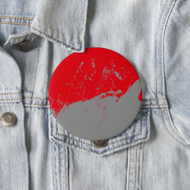 Brushstroke 12 4 inch round button (In Situ)