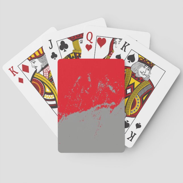 Brushstroke 12 playing cards