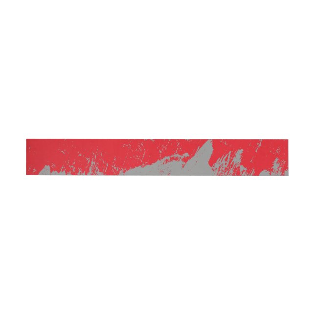 Brushstroke 12 wraparound address label (Individual)