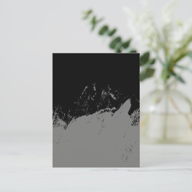 Brushstroke 2 holiday postcard (Standing Front)