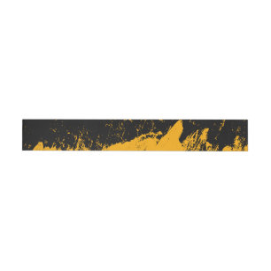 Brushstroke 3 wraparound address label