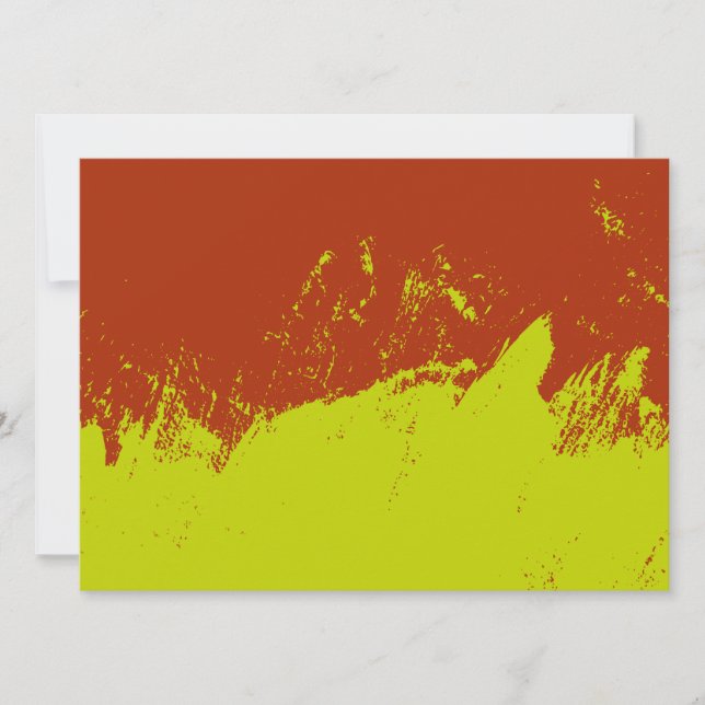 Brushstroke 6 holiday card (Front)