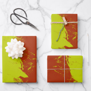 Brushstroke 6 wrapping paper sheet