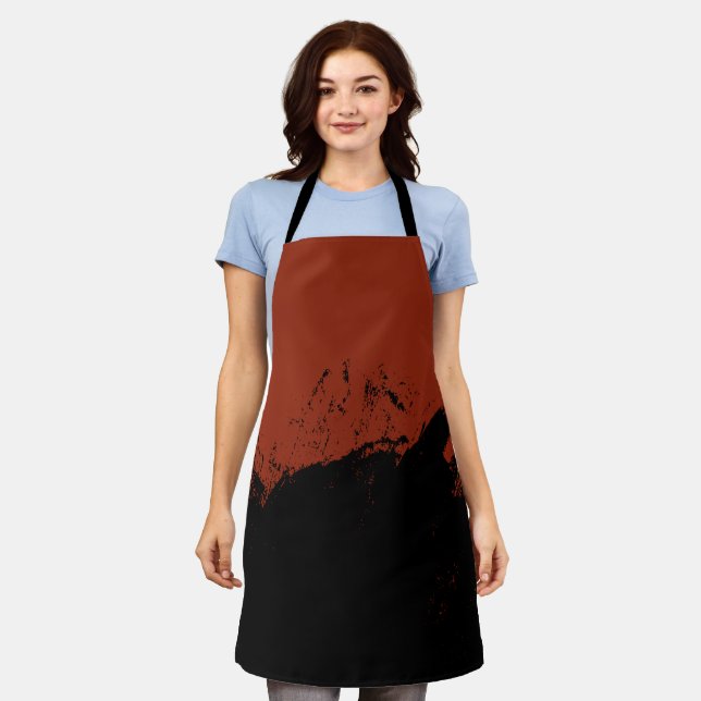 Brushstroke 7 apron (Worn)