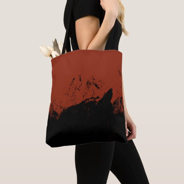 Brushstroke 7 tote bag (Close Up)