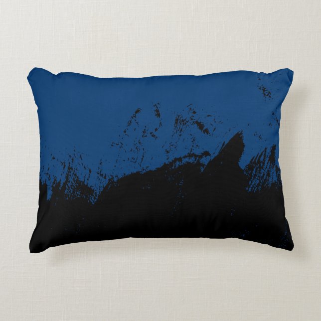 Brushstroke 8 accent pillow (Front)
