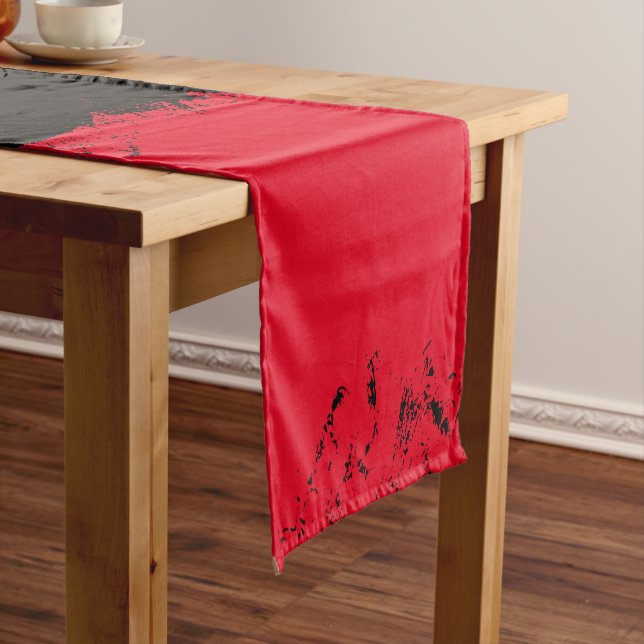 Brushstroke 9 long table runner (In Situ)