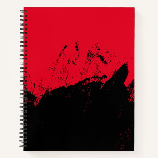 Brushstroke 9 notebook (Front)