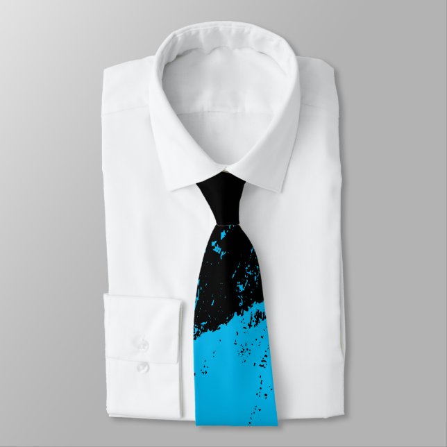 Brushstroke Tie (Tied)