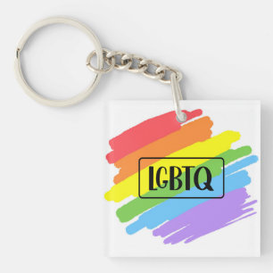 Brushstrokes LGBTQ Arc-en-ciel