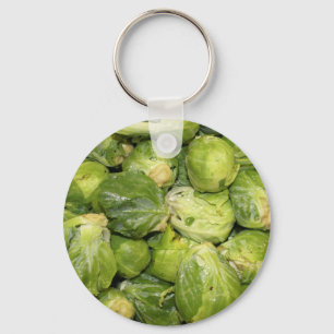 Brussel Sprouts Keychain