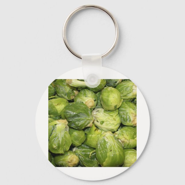 Brussel Sprouts Keychain (Front)