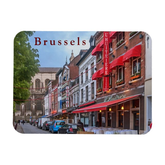 Brussels #14  magnet (Horizontal)
