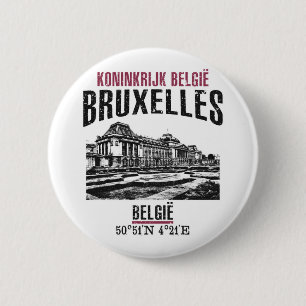 Brussels 2 Inch Round Button