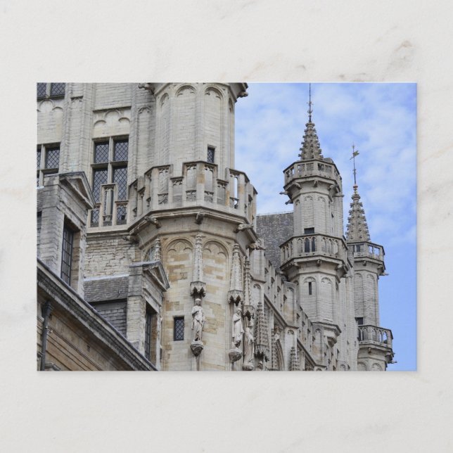 Brussels Architecture Postcard (Front)