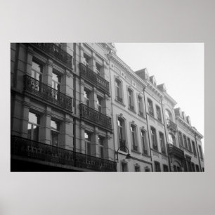 Brussels Architecture Poster