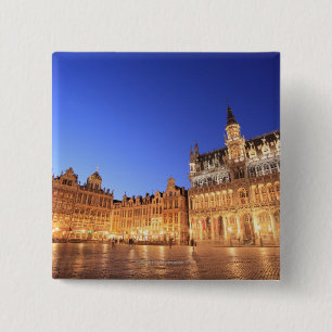 Brussels, Belgium 2 Inch Square Button