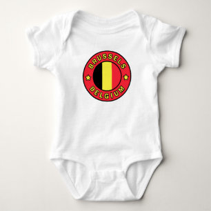 Brussels Belgium Baby Bodysuit