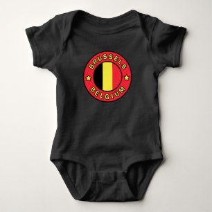 Brussels Belgium Baby Bodysuit