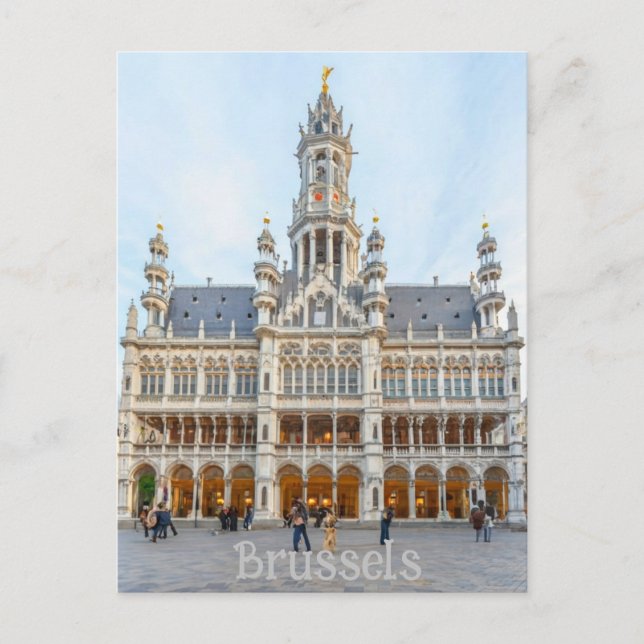 Brussels, Belgium  Postcard (Front)