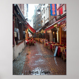 Brussels, Belgium Poster