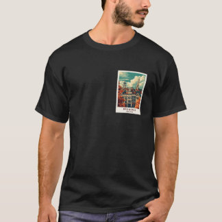 Brussels Belgium Travel Poster T-Shirt