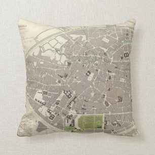 Brussels Bruxelles Throw Pillow