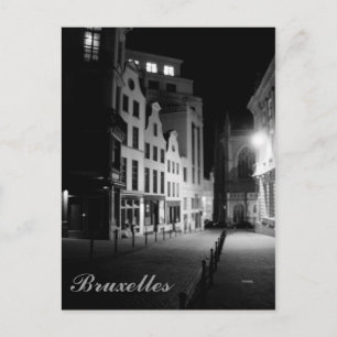Brussels by Night Postcard