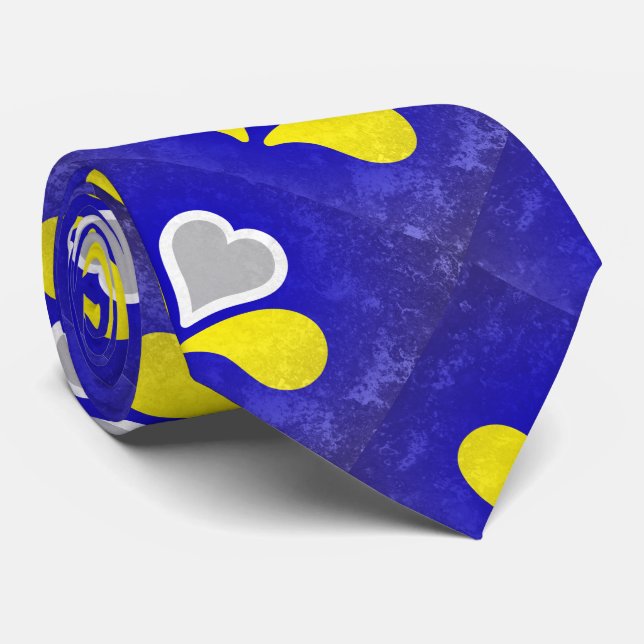 Brussels-Capital Region Tie (Rolled)