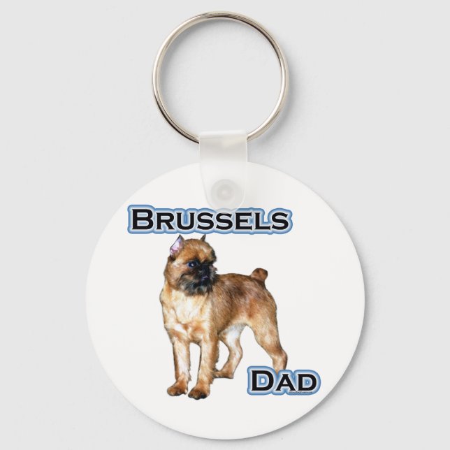 Brussels Dad 4 - Keychain (Front)