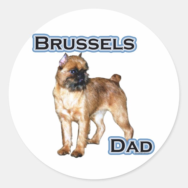 Brussels Dad 4 - Sticker (Front)