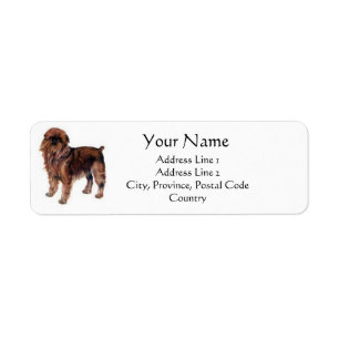 Brussels Griffon Address Labels