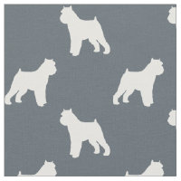 Brussels Griffon Dog Breed Silhouettes Patterned