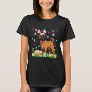 Brussels Griffon Dog Easter Egg Hunt Bunny Ear Hap T-Shirt