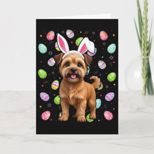Brussels Griffon Dog Happy Easter Egg Hunt Bunny E Card