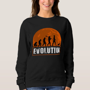 Brussels Griffon Dog Human Evolution for Men Wome Sweatshirt