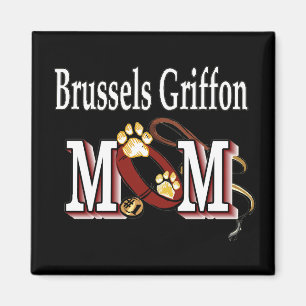 Brussels Griffon Dog MOM Magnet