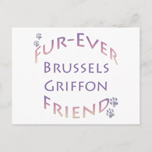 Brussels Griffon Furever Postcard