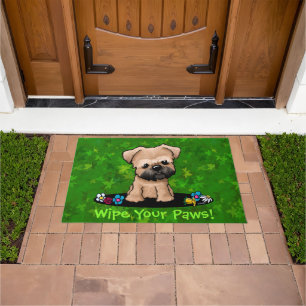 Brussels Griffon Garden Helper Doormat