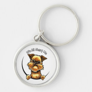 Brussels Griffon Its All About Me Keychain