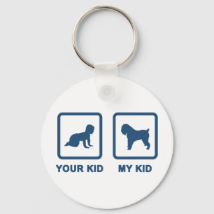 Brussels Griffon Keychain