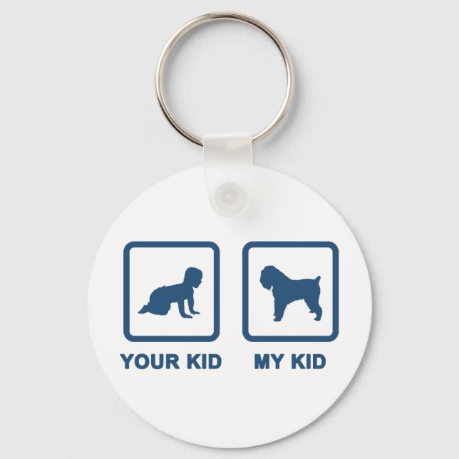Brussels Griffon Keychain (Front)