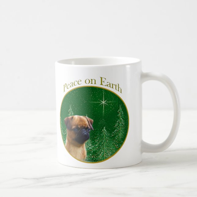Brussels Griffon Peace Coffee Mug (Right)