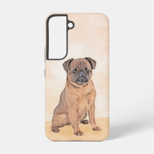 Brussels Griffon Smooth Painting Original Dog Art Samsung Galaxy Case