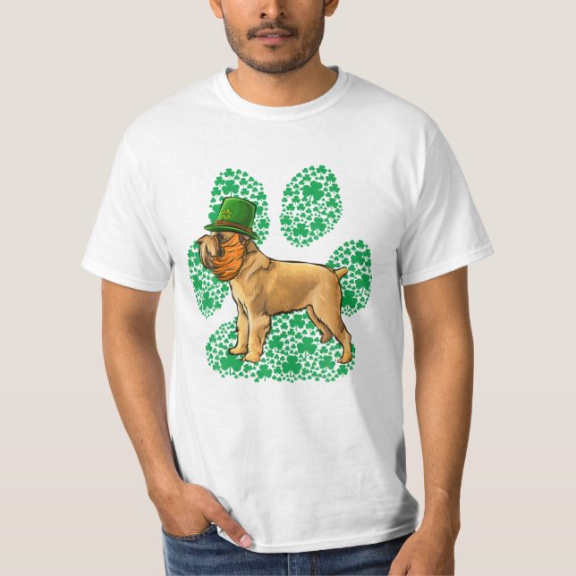 Brussels Griffon St Patricks T-Shirt (Front)