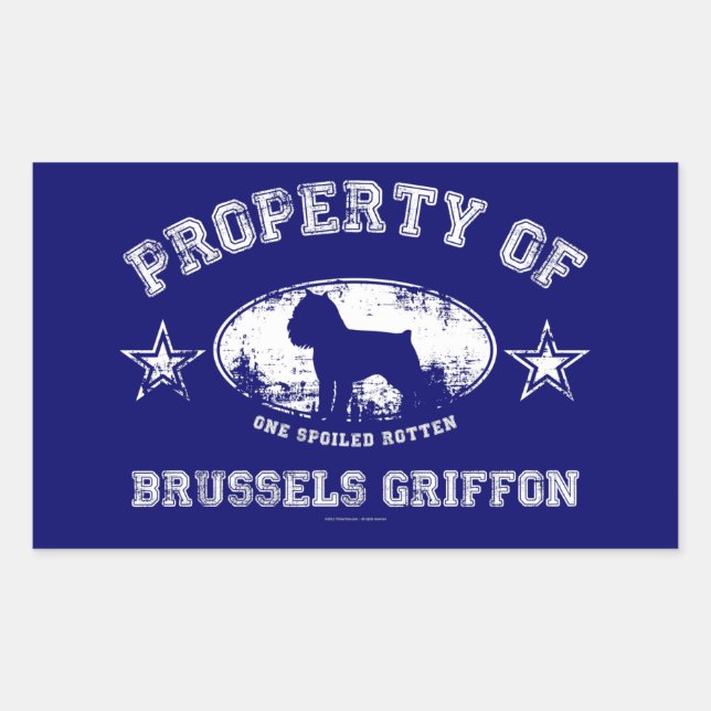 Brussels Griffon Sticker (Front)