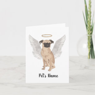 Brussels Griffon Sympathy Card