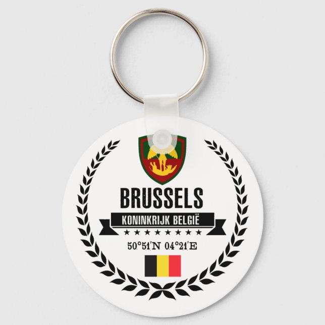 Brussels Keychain (Front)